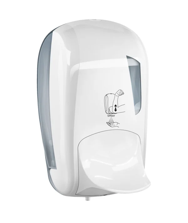 Dozator pentru dezinfectant cu cotiera 1L Skin Line