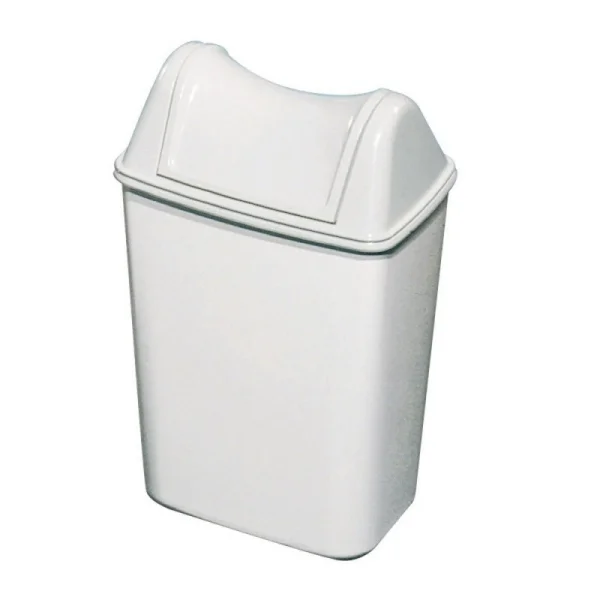 Coș de gunoi de podea/perete cu capac rabatabil de 43 litri Lineacqualba Line